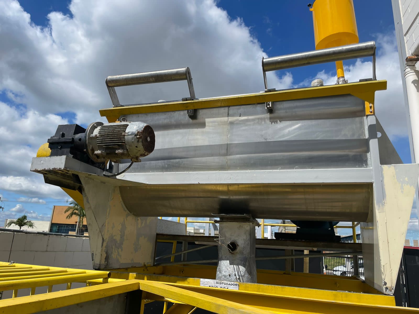 RIBBON BLENDER 1.000L AÇO INOX Equipamentos Nei