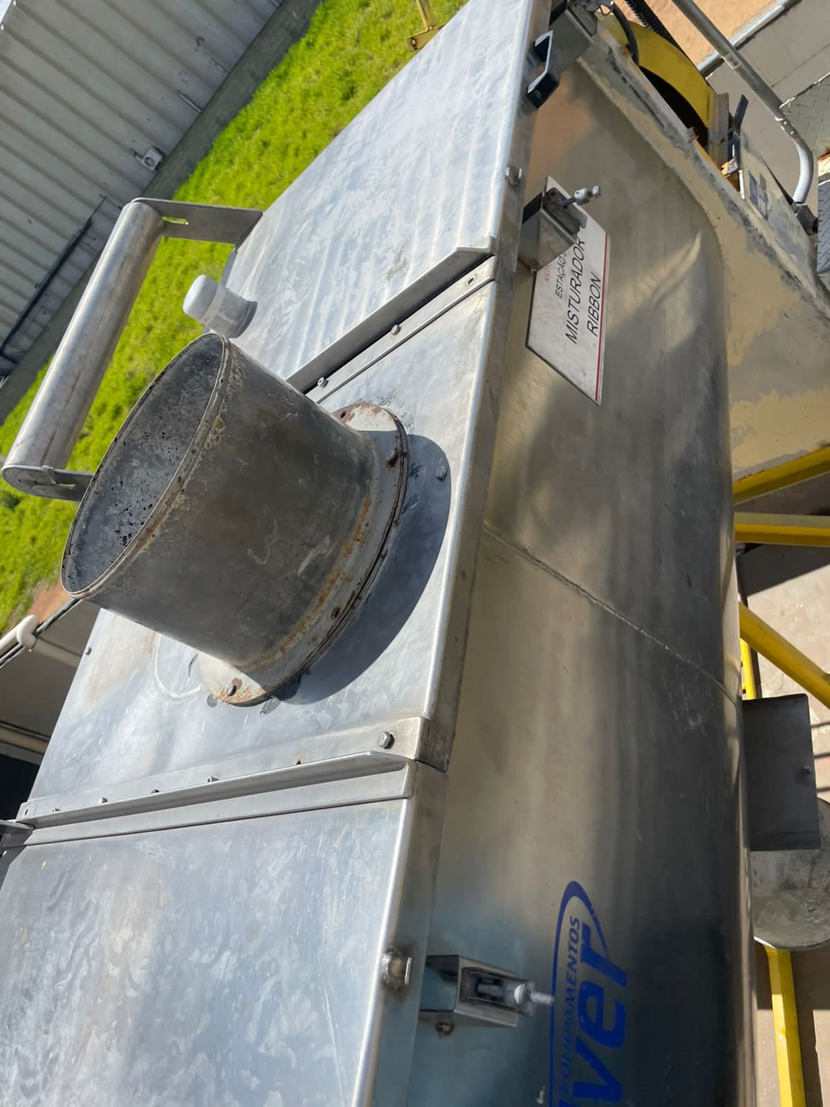 RIBBON BLENDER 1.000L AÇO INOX Equipamentos Nei